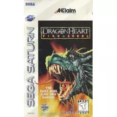 Dragonheart Fire & Steel Sega Saturn box art – RPG shooter hybrid for Sega Saturn