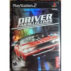 Driver Parallel Lines art work – video game for PlayStation 2