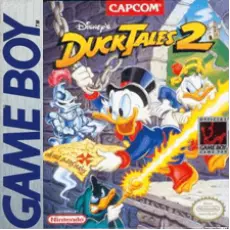 Duck Tales 2 Game Boy box art – classic retro game for GameBoy