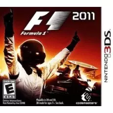 F1 2011 art work – action game for Nintendo 3DS