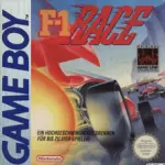 F1 Race Game Boy box art – classic retro game for GameBoy