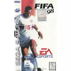 FIFA Road to World Cup 98 Sega Saturn box art – retro game for Sega Saturn