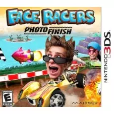 Face Racers Photo Finish art work – flight combat game for Nintendo 3DS