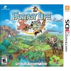 Fantasy Life art work – action game for Nintendo 3DS