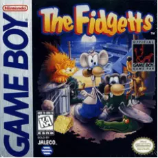 The Fidgetts Game Boy box art – classic retro game for GameBoy