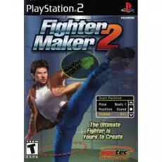 Fighter Maker 2 art work – video game for PlayStation 2