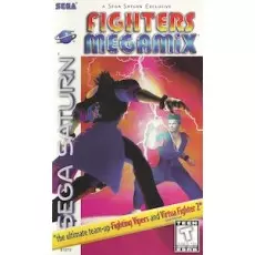 Fighters MegaMix Sega Saturn box art – fighting game for Sega Saturn