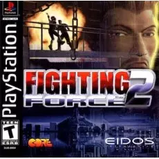 Fighting Force 2 art work – video game for PS1
