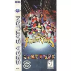 Fighting Vipers Sega Saturn box art – retro game for Sega Saturn