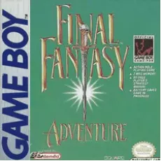 Final Fantasy Adventure Game Boy box art – classic retro game for GameBoy