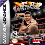 Fire Pro Wrestling 2 art work – action game for Nintendo Game Boy Advance