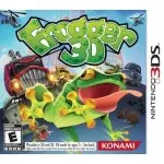Frogger 3D art work – action game for Nintendo 3DS