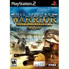 Full Spectrum Warrior Ten Hammers art work – video game for PlayStation 2