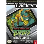 GBA Video Teenage Mutant Ninja Turtles Volume 1 art work – action game for Nintendo Game Boy Advance