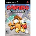 Garfield: Lasagna World Tour art work – video game for PlayStation 2