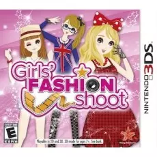 Girls' Fashion Shoot art work – action game for Nintendo 3DS