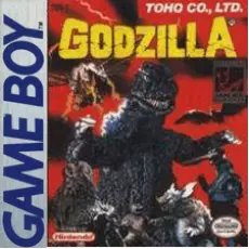 Godzilla Game Boy box art – classic retro game for GameBoy