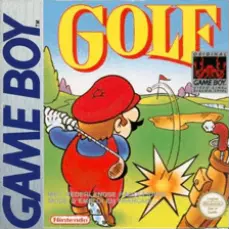 Golf Game Boy box art – classic retro game for GameBoy