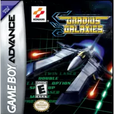 Gradius Galaxies art work – action game for Nintendo Game Boy Advance