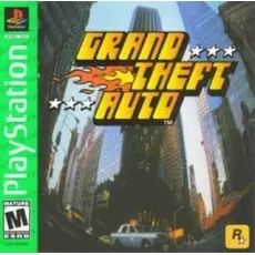 Grand Theft Auto [Greatest Hits] art work – video game for PS1