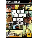 Grand Theft Auto San Andreas art work – video game for PlayStation 2