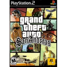 Grand Theft Auto San Andreas art work – video game for PlayStation 2