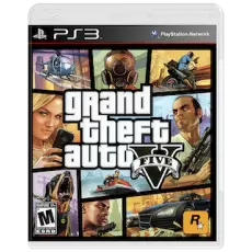 Grand Theft Auto V art work – video game for PlayStation 3