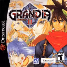 Grandia II art work for the sega DreamCast