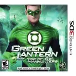 Green Lantern Rise of the Manhunters art work – action game for Nintendo 3DS