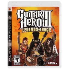Guitar Hero III Legends of Rock art work – video game for PlayStation 3