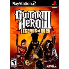 Guitar Hero III Legends of Rock art work – video game for PlayStation 2