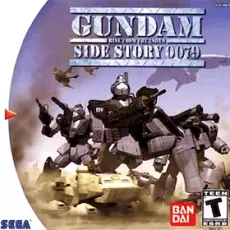 Gundam Side Story 0079 art work for the sega DreamCast
