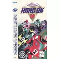 Hang-On GP Sega Saturn box art – retro game for Sega Saturn