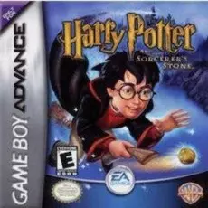 Harry Potter Sorcerers Stone art work – action game for Nintendo Game Boy Advance