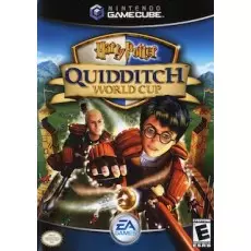 Harry Potter Quidditch World Cup GameCube box art – action game for Nintendo GameCube