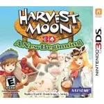 Harvest Moon 3D A New Beginning art work – action game for Nintendo 3DS
