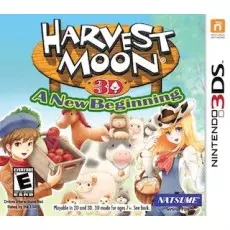 Harvest Moon 3D A New Beginning art work – action game for Nintendo 3DS