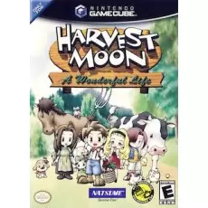Harvest Moon A Wonderful Life GameCube box art – action game for Nintendo GameCube