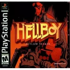 Hellboy Asylum Seeker art work – video game for PS1