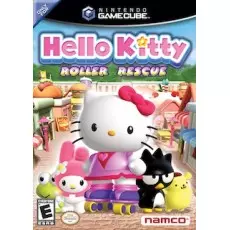 Hello Kitty Roller Rescue GameCube box art – action game for Nintendo GameCube