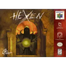 Hexen N64 box art – retro game for Nintendo 64
