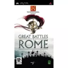History Channel Great Battles of Rome art work – video game for PlayStation Portable