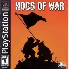 Hogs of War art work – video game for PS1