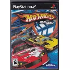 Hot Wheels Beat That art work – video game for PlayStation 2