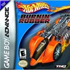 Hot Wheels Burnin Rubber art work – action game for Nintendo Game Boy Advance