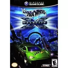 Hot Wheels Velocity X GameCube box art – action game for Nintendo GameCube
