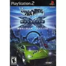 Hot Wheels Velocity X art work – video game for PlayStation 2