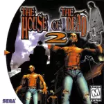 The House of the Dead 2 art work for the sega DreamCast
