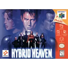 Hybrid Heaven N64 box art – retro game for Nintendo 64