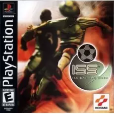 ISS Pro Evolution art work – video game for PS1
